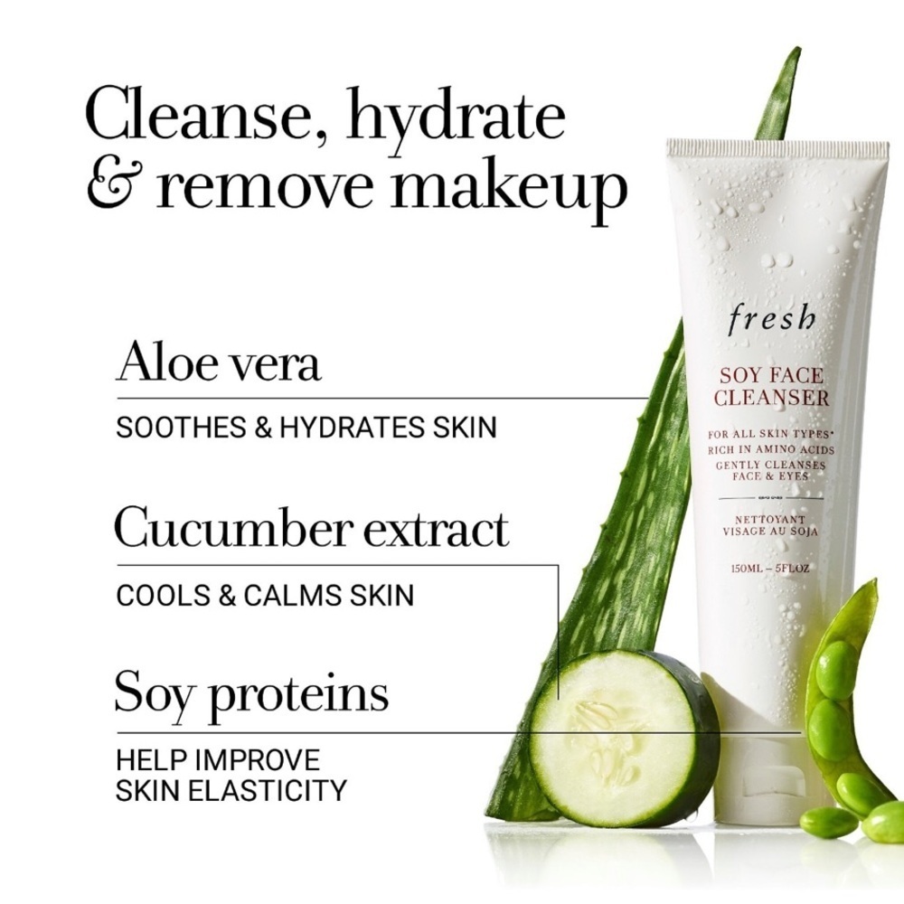 💦 fresh Soy pH-Balanced Hydrating Face Wash Jumbo - Picture 7 of 10